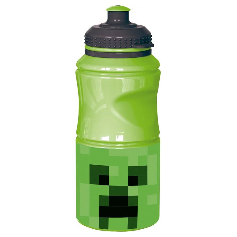 INTEK GAMES - Botella Niños 400ml Minecraft Libre Bpa