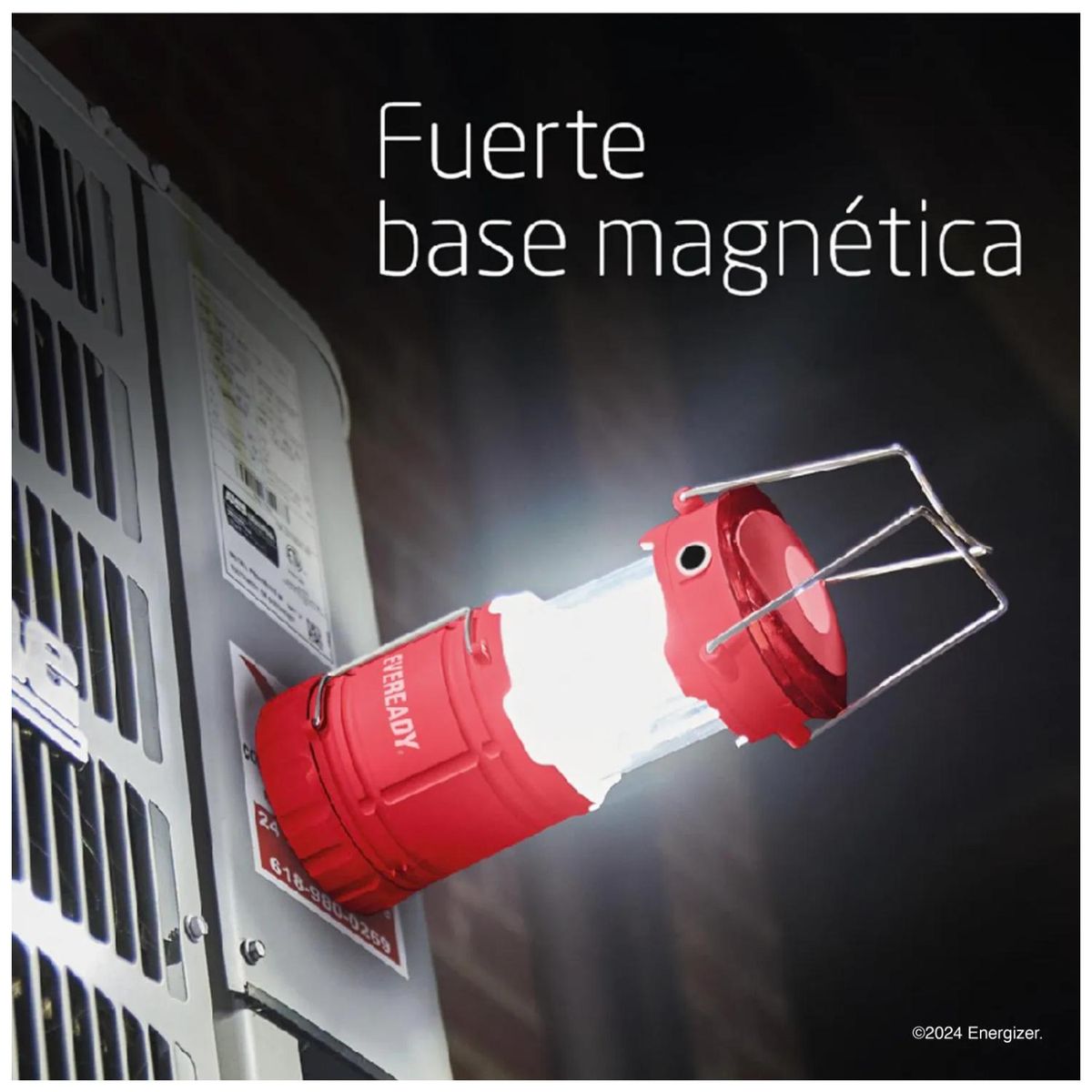 EVEREADY - Linterna Foco Farol LED 350lm Compactable Rojo Eveready
