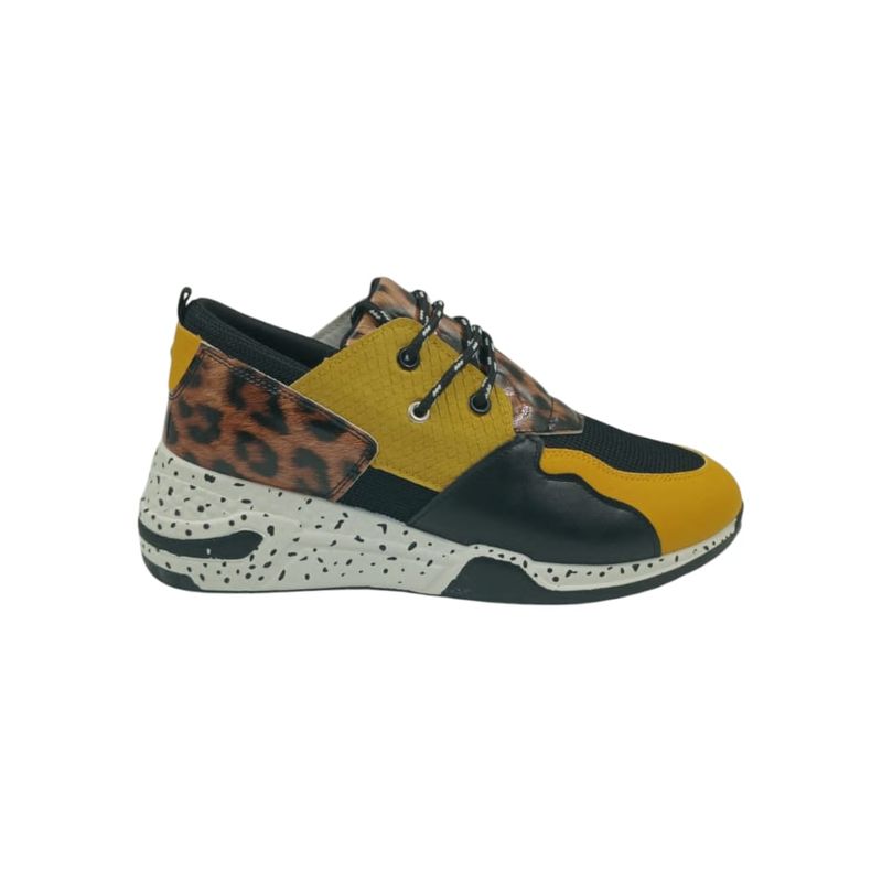 HERIEL - Zapatilla Amarilla Plataforma Mujer