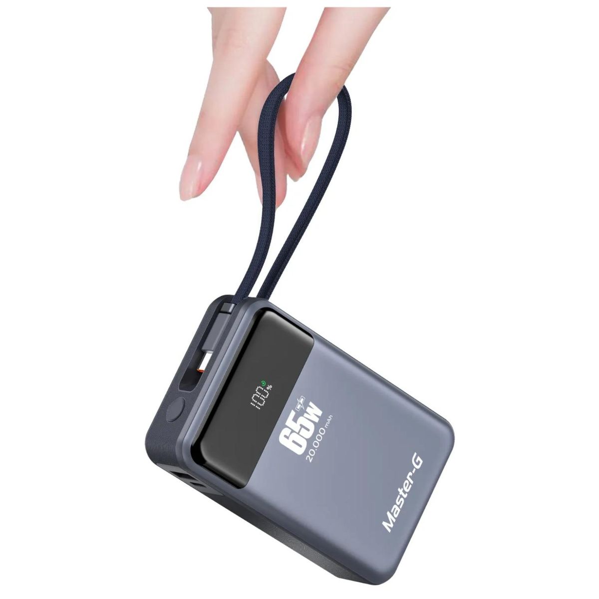 MASTER G - PowerBank Cargador Portatil 20000mAh 65W UCP20PD65 Master-G