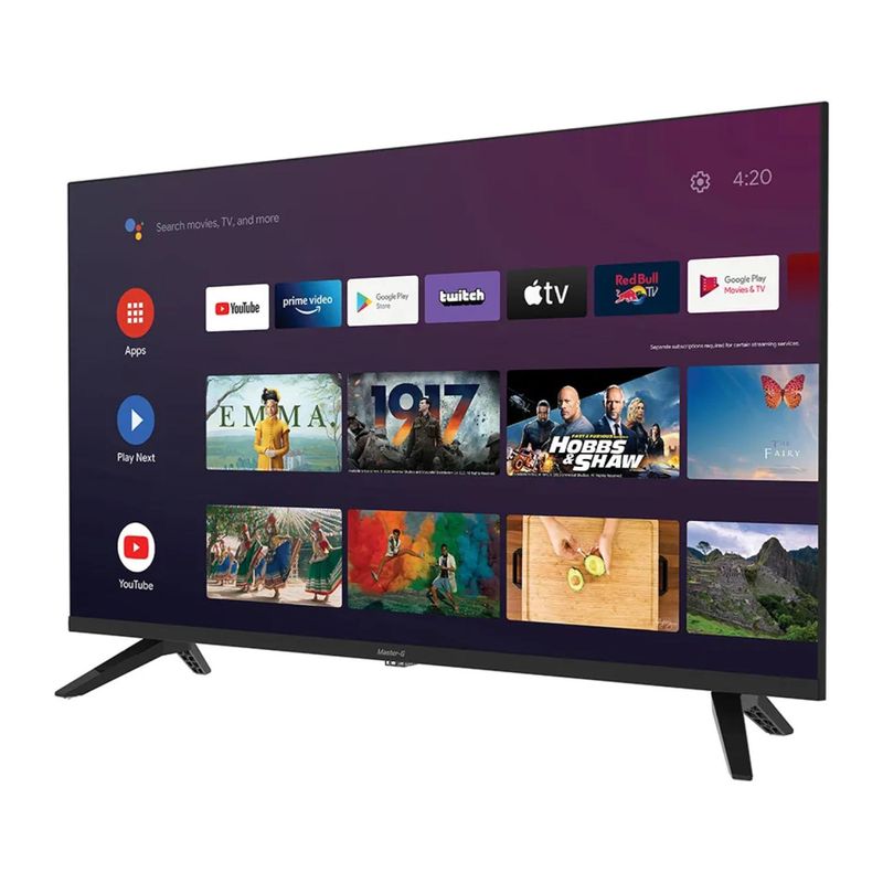 MASTER G - Televisor Smart Tv Android 32 HD WiFi BTMGAE32F Master-G
