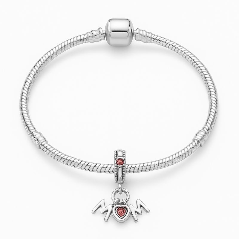 GENERICO - Pulsera con Charm “MOM”