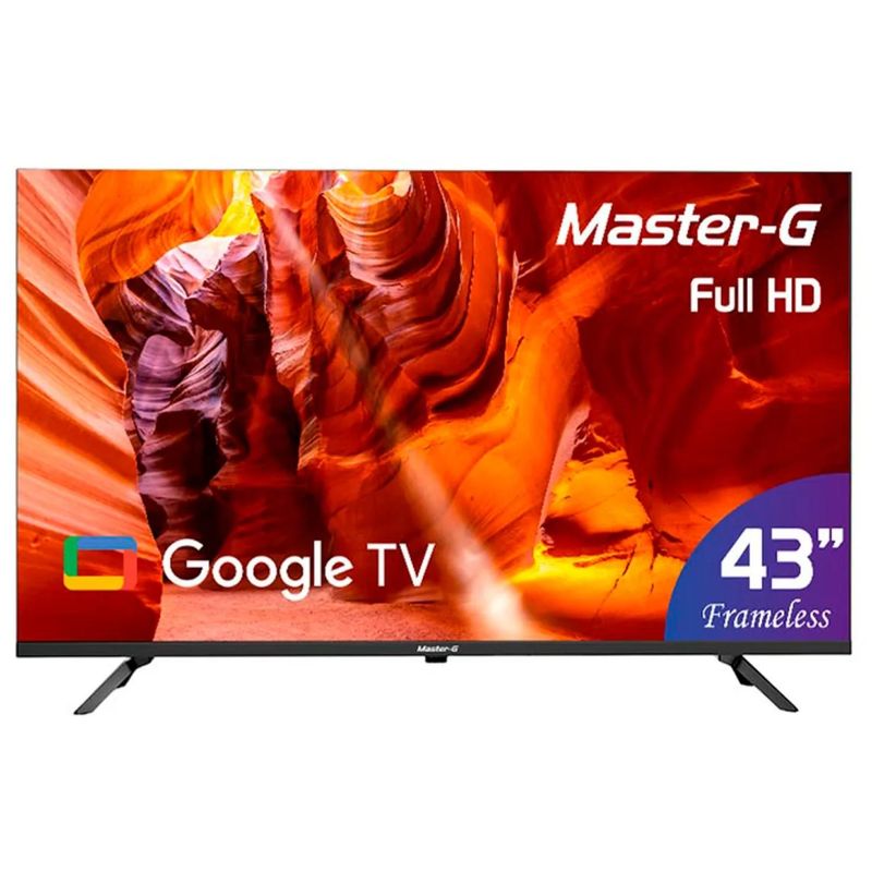 MASTER G - Televisor Smart Tv Google Tv 43" FHD WiFi MGG43FFK  Master-G