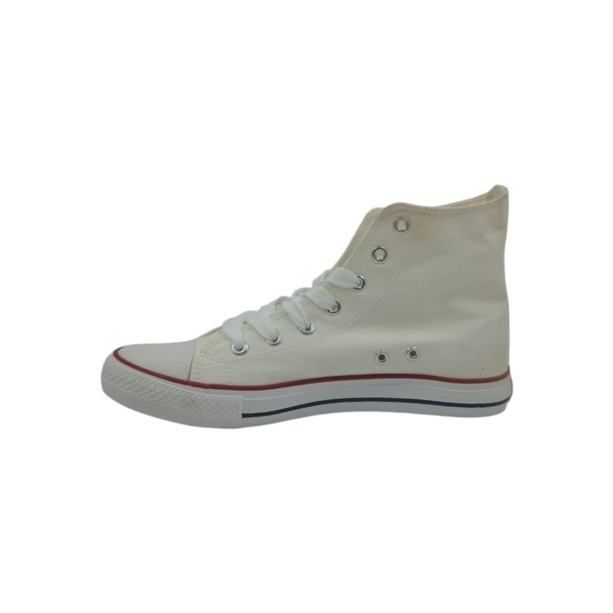 HERIEL - Zapatilla Blanca Textil Mujer