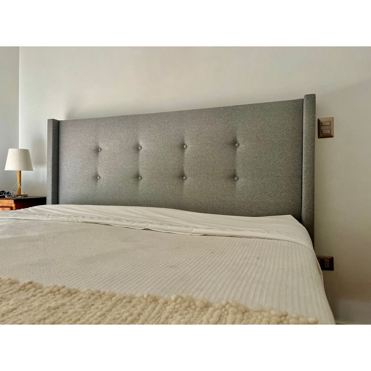 GENERICO - Respaldo de cama 2 plazas Gabry Luxury