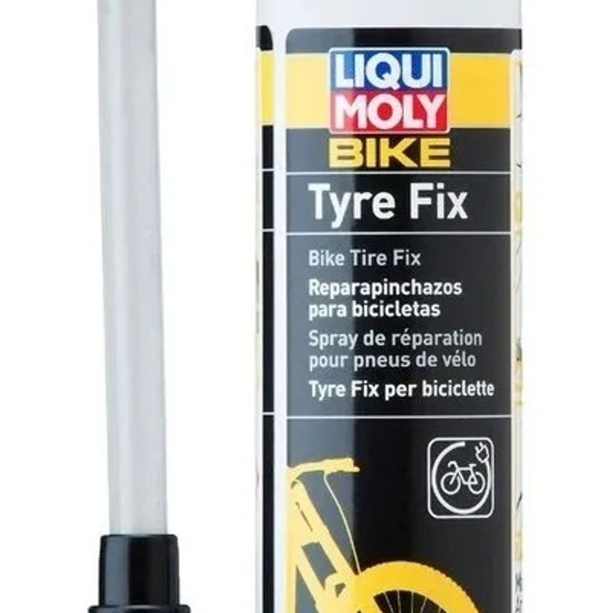 GENERICO - Reparador Pinchazos Portable Bicicleta Tyre Fix Aerosol 75ml