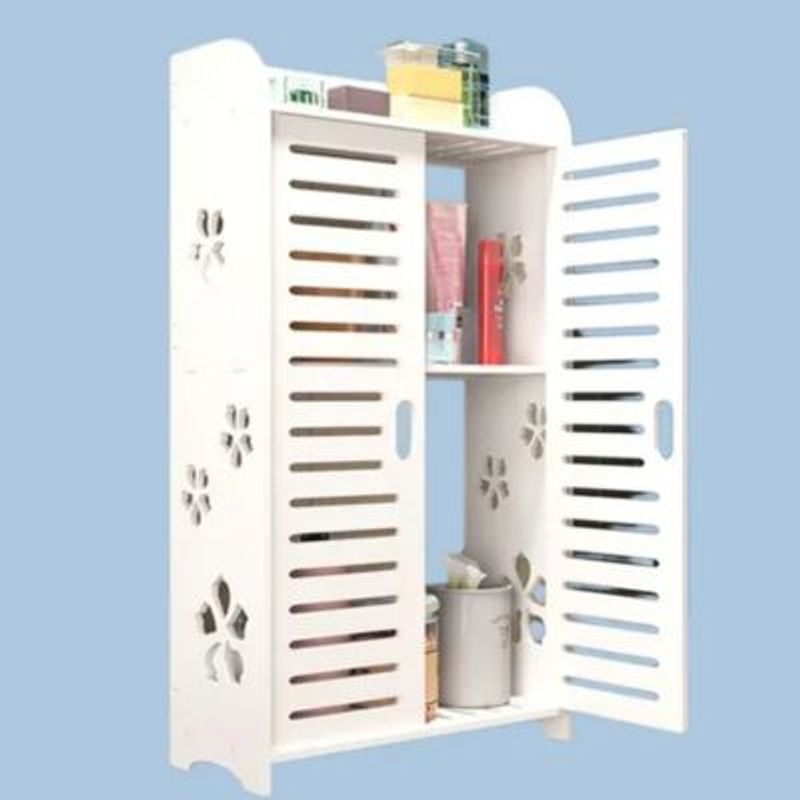 GENERICO - Organizador Estante Baño Puerta Colgante Blanco