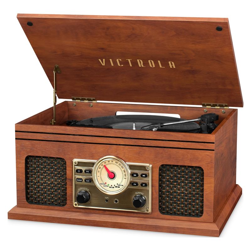 VICTROLA - Tornamesa Vintage 4 en 1