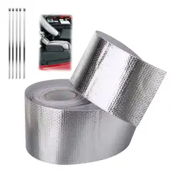 GENERICO - Cinta De Aluminio De Resistente A Altas Temperaturas 5mts