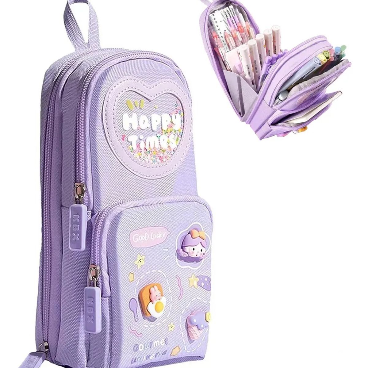 TNAKIEX - Estuche Organizador De Lápices Escolar Gran Capacidad Niñas