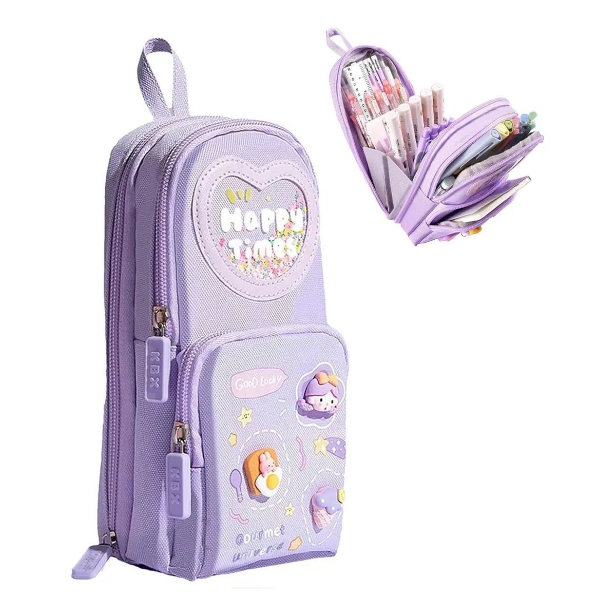 TNAKIEX - Estuche Organizador De Lápices Escolar Gran Capacidad Niñas