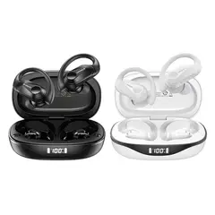 LENOVO - Audífonos Bluetooth LP75 Negro y Blanco