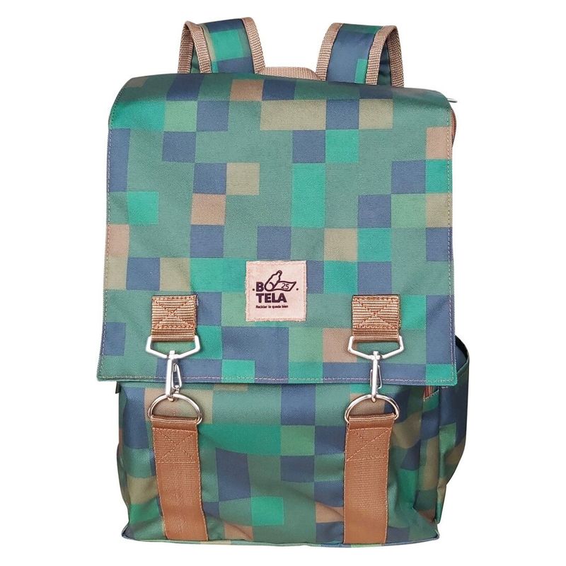 BOTELA - Mochila Notebook Sustentable. Pet Flake Botela