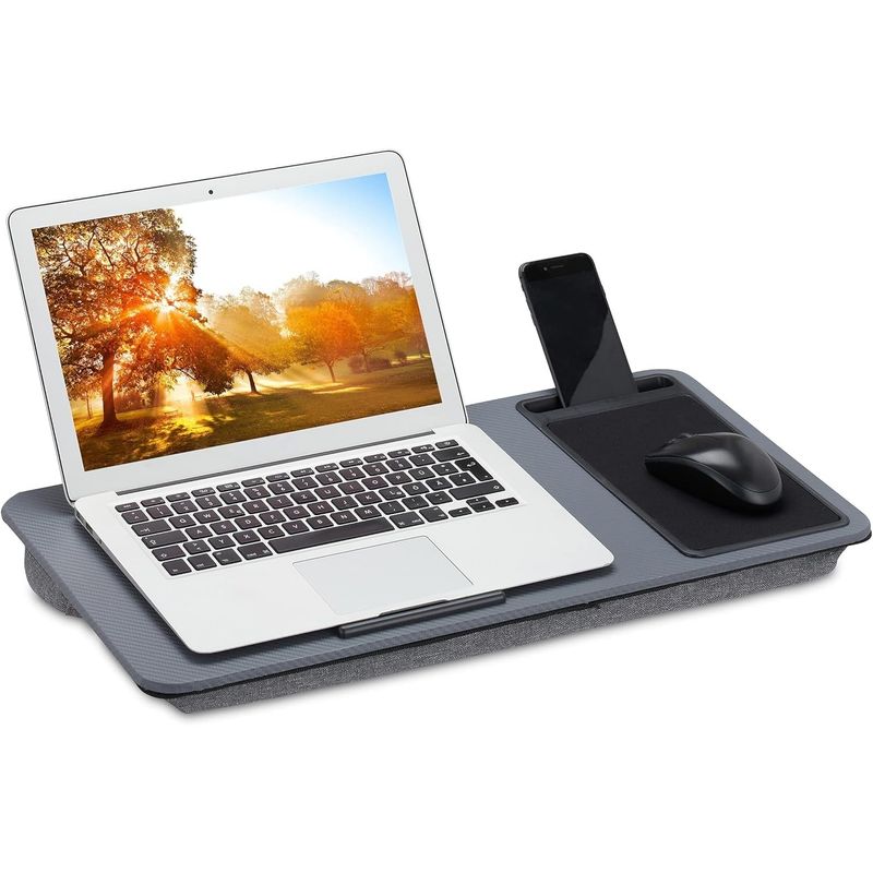 GENERICO - Soporte Base Mesa Notebook Tablet Cama Portatil Acolchado