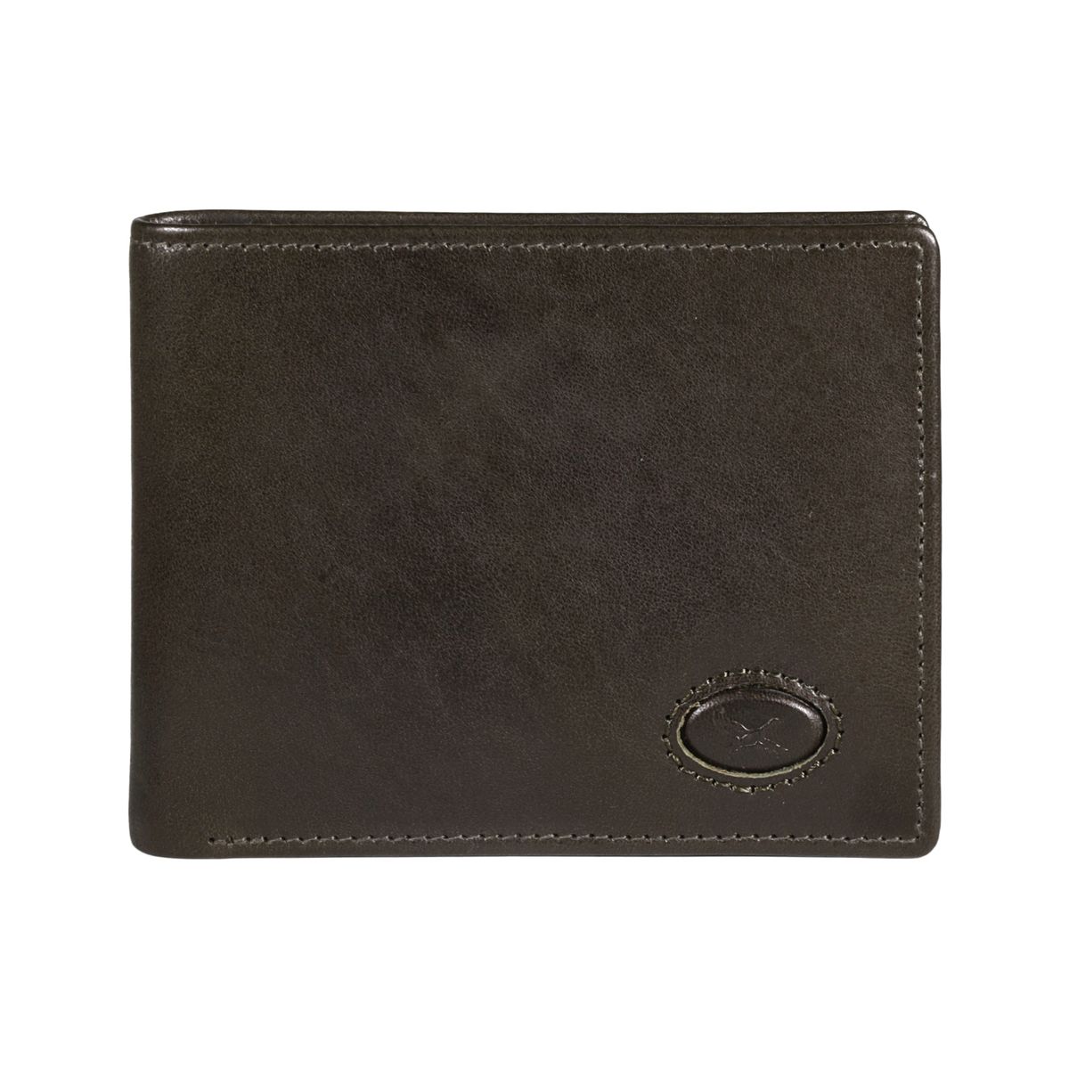 GINO RODINIS - Billetera de cuero Hombre Bolonia 1171 - Olivo