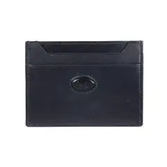 GINO RODINIS - Tarjetero de cuero Hombre Bolonia 1173 - Azul