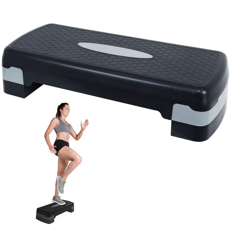GENERICO - Step Aerobico 2 Niveles Antideslizante Fitness Aerobic