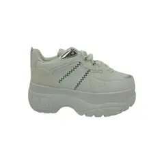 HERIEL - Zapatilla Blanca Plataforma