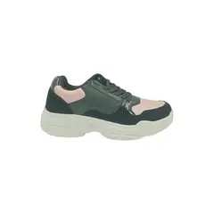 HERIEL - Zapatilla Negra Plataforma Mujer