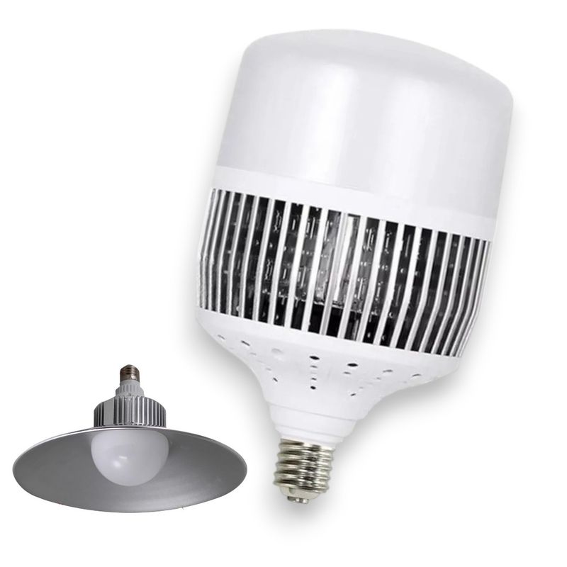 GENERICO - Foco Led Soquete E27 Industrial 100w Lampara Luz Blanca