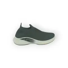 HERIEL - Zapatilla Negra Textil Mujer