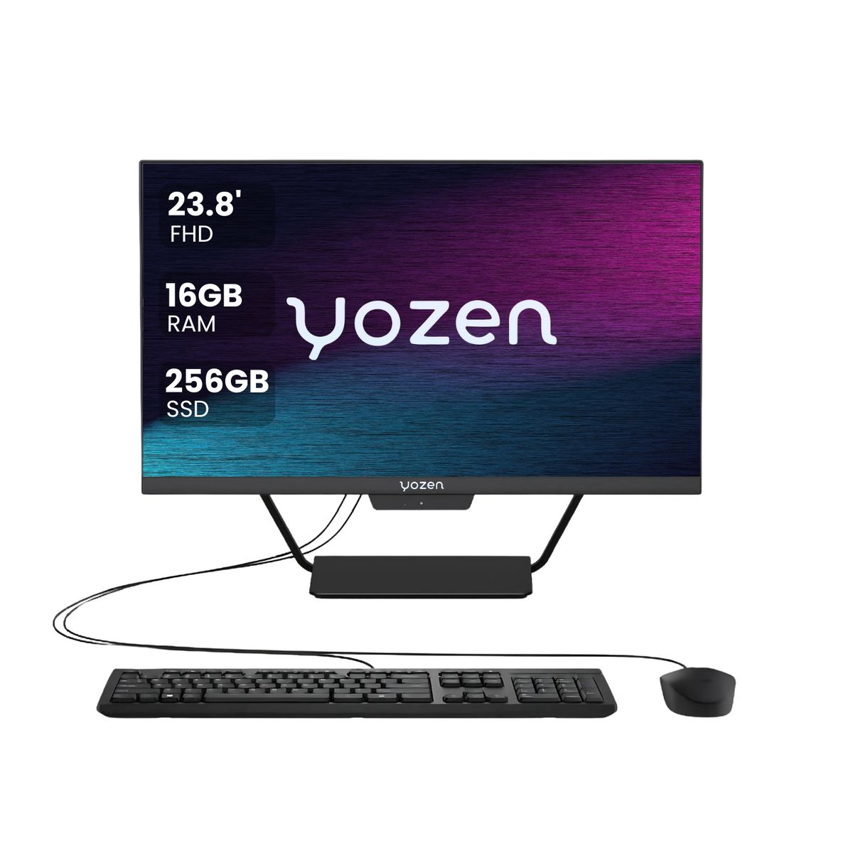 CRUSEC - All In One PC 238 16GB 256GB SSD Intel Core i5-3470 PD2451