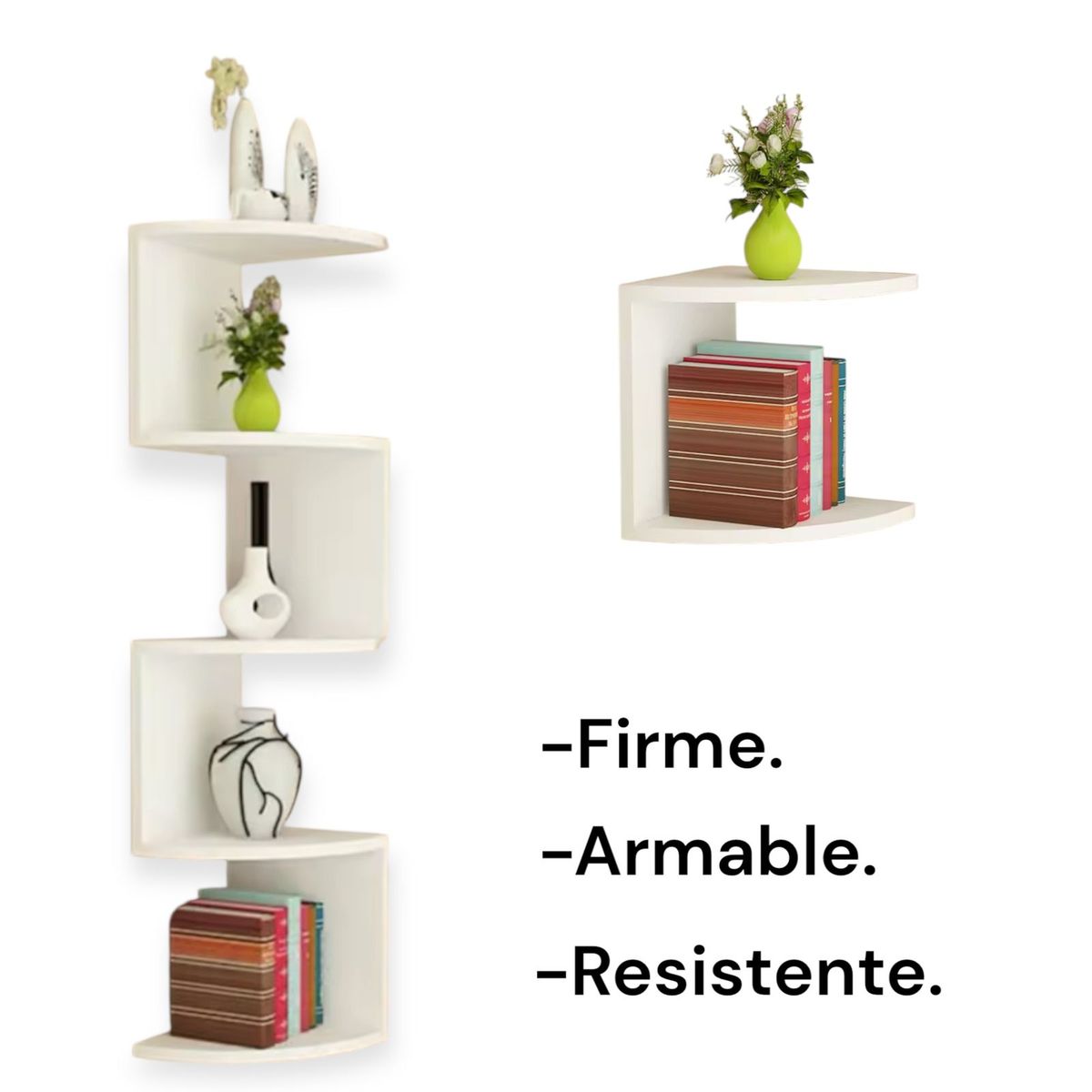 GENERICO - Repisa Organizador Flotante De Pared Living Dormitorio