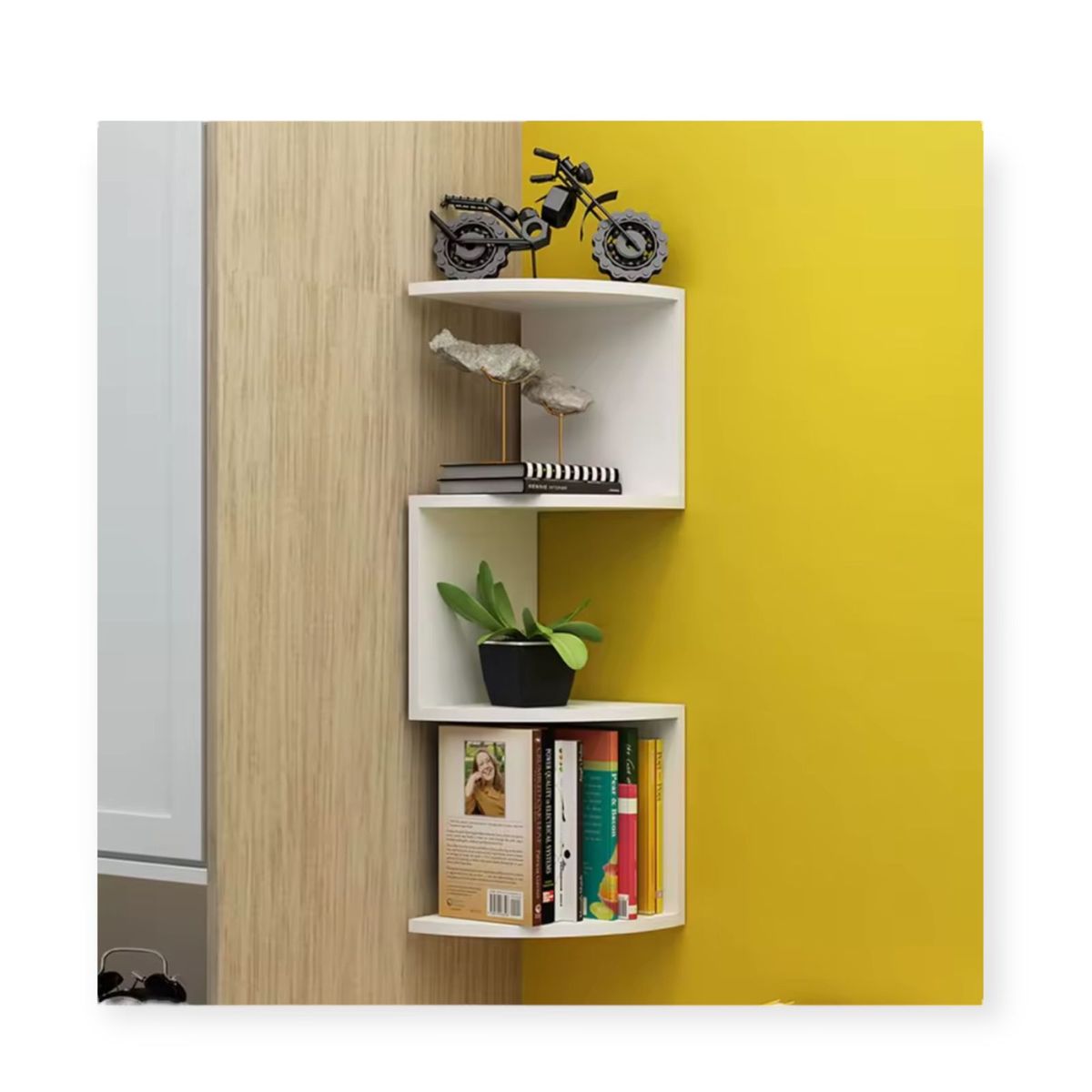 GENERICO - Repisa Organizador Flotante De Pared Living Dormitorio