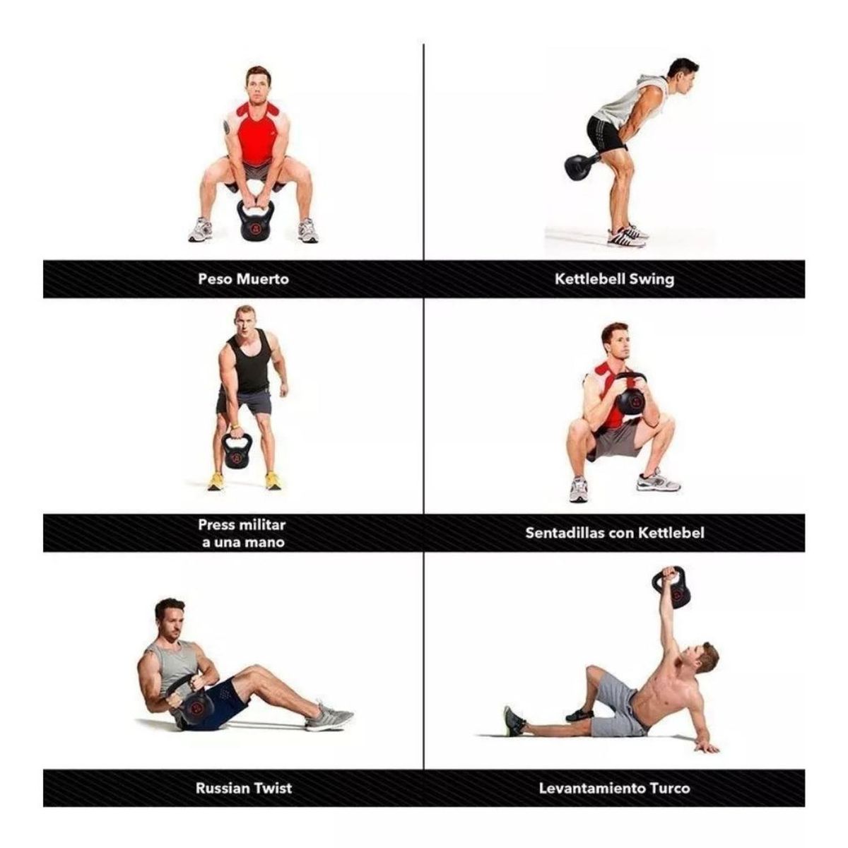 FOUR - Pesa Rusa Kettlebell 14kg