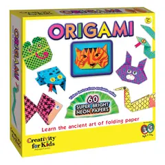 FABER-CASTELL - Creativity for Kids: Origami Kit de papel plegable