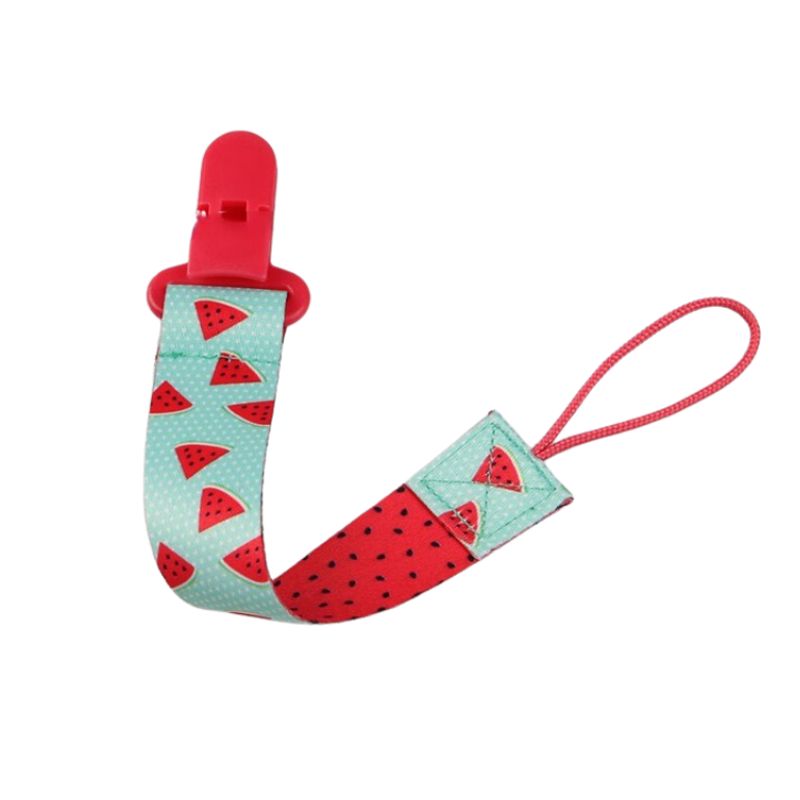 GENERICO - Porta Chupete De Cinta Clips De Tela Para Bebe Afirma Tete