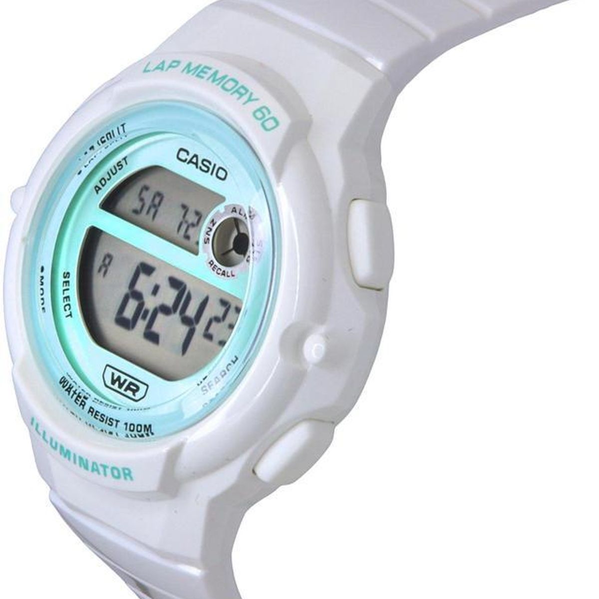 CASIO - RELOJ CASIO LWS1200H-7A3 MUJER DIGITAL 60 LAP MEMORY