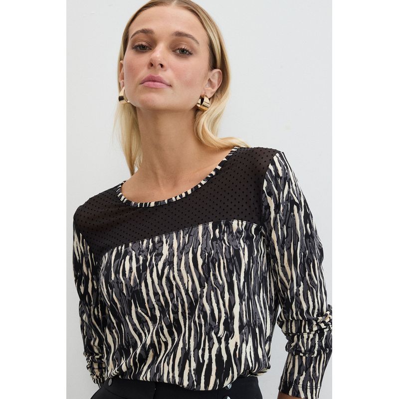 ASH - Polera Negro Mujer Ash