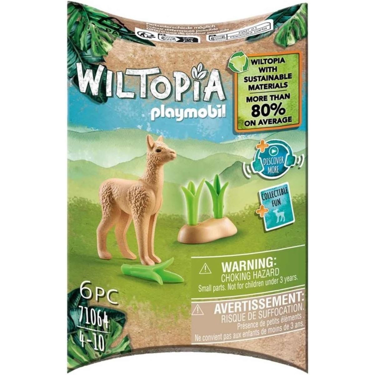 PLAYMOBIL - PLAYMOBIL WILTOPIA ALPACA JOVEN PM71064