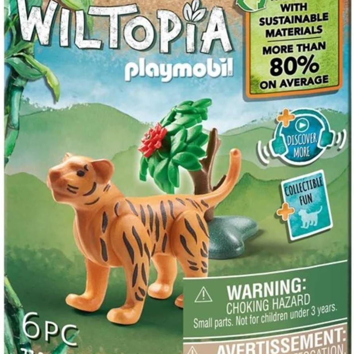 PLAYMOBIL - PLAYMOBIL WILTOPIA TIGRE JOVEN PM71067