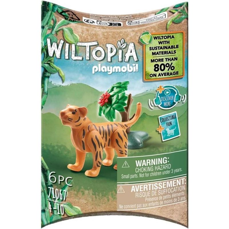 PLAYMOBIL - PLAYMOBIL WILTOPIA TIGRE JOVEN PM71067