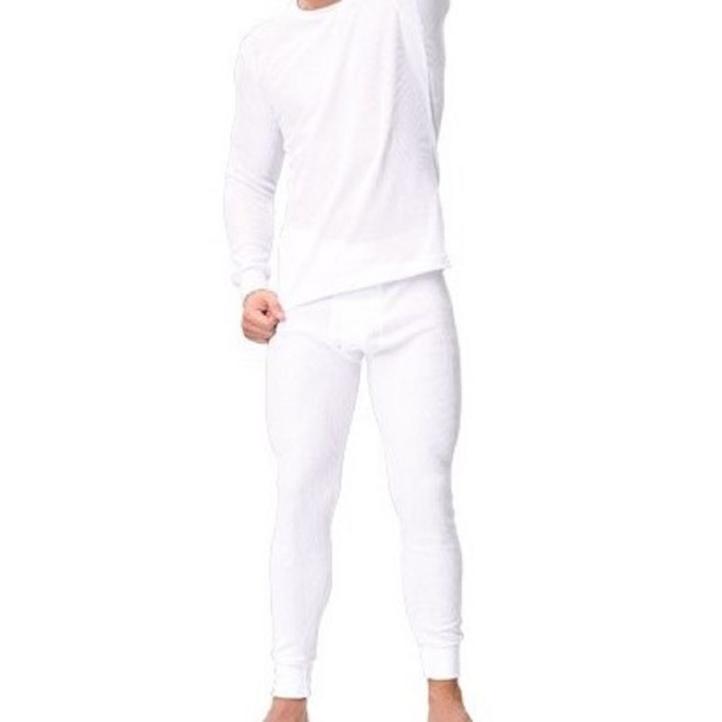 RIGAL - Camiseta Franela Botones Hombre