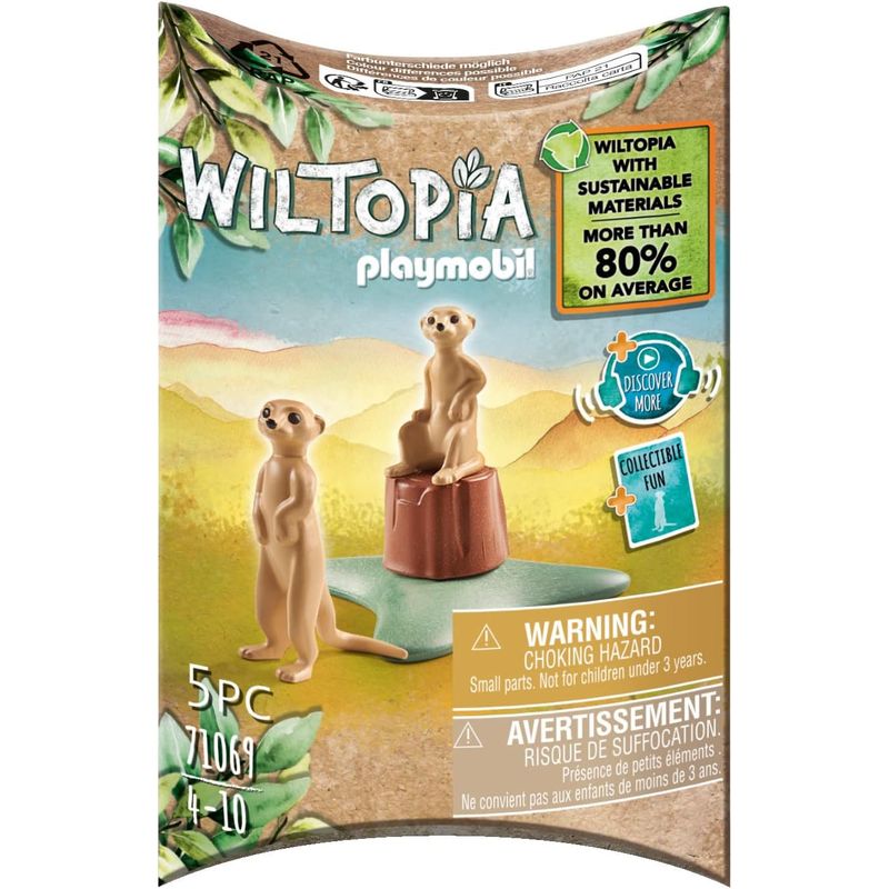 PLAYMOBIL - PLAYMOBIL WILTOPIA SURICATAS PM71069