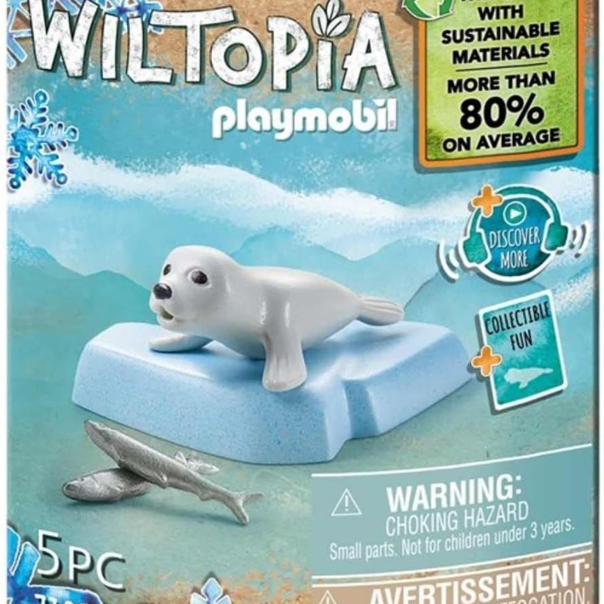 PLAYMOBIL - PLAYMOBIL WILTOPIA FOCA JOVEN PM71070