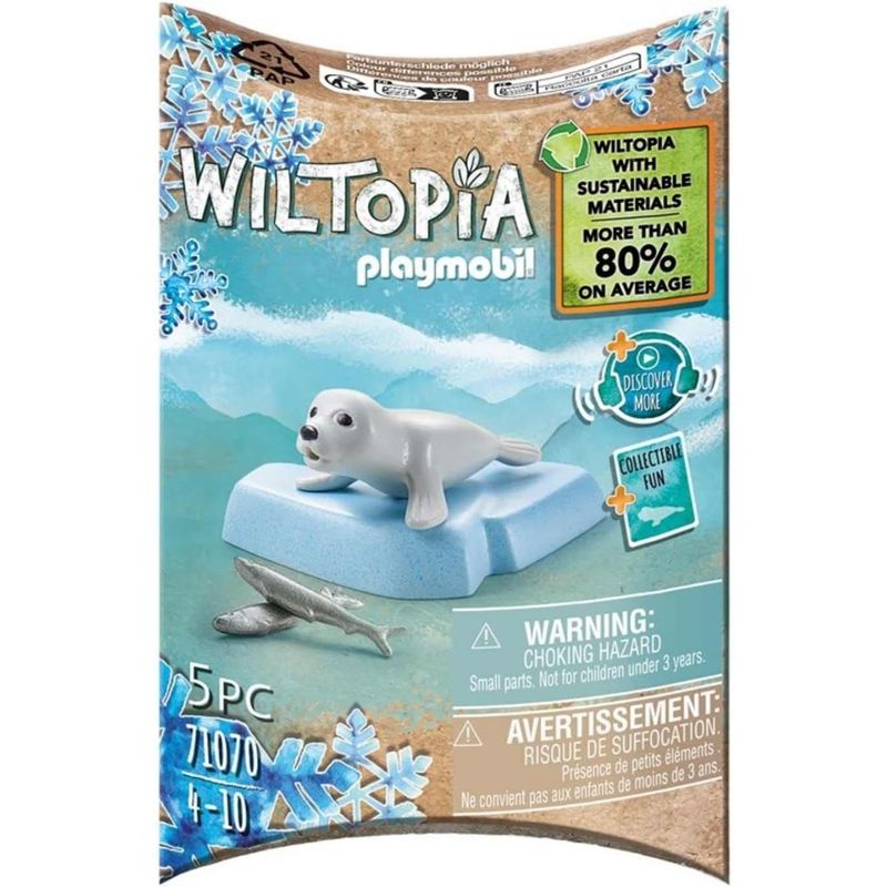 PLAYMOBIL - PLAYMOBIL WILTOPIA FOCA JOVEN PM71070