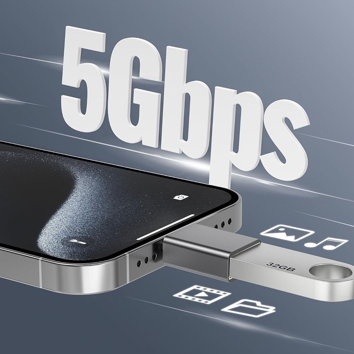 GENERICO - Adaptador USB Hembra Tipo C Macho Color Negro