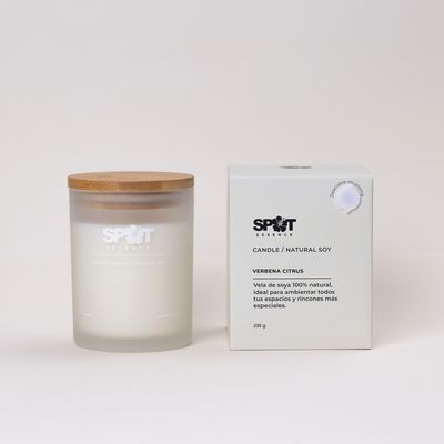 Imagen 2 del producto Vela de Soya 220gr Verbena Citrus
