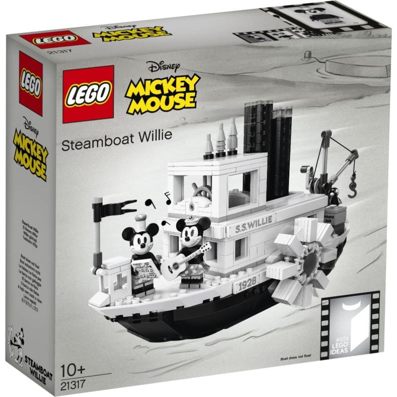 LEGO - LEGO Disney Steamboat Willie 21317 751 Piezas