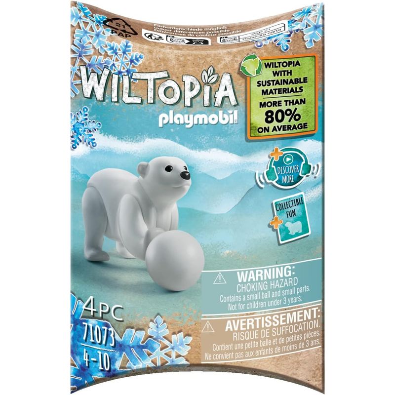 PLAYMOBIL - PLAYMOBIL WILTOPIA OSO POLAR JOVEN PM71073