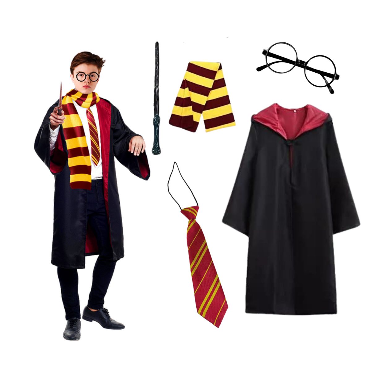 TODODISFRACESCHILE - Aprendiz de Mago Disfraz Cosplay Adulto