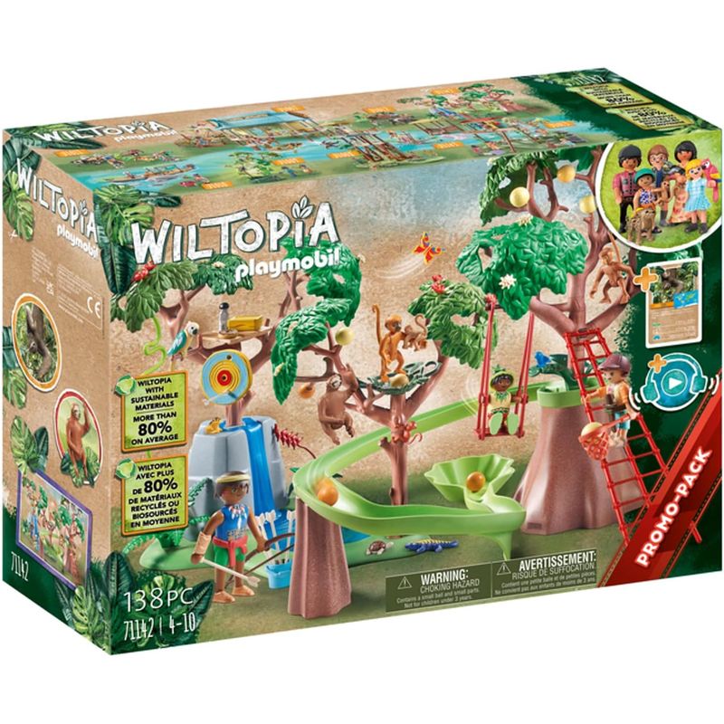 PLAYMOBIL - PLAYMOBIL WILTOPIA PARQUE INFANTIL SELVA TROPICAL PM71142
