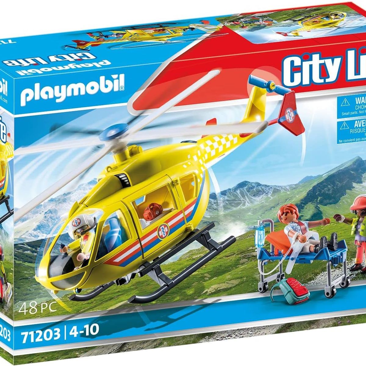 PLAYMOBIL - PLAYMOBIL HELICÓPTERO MÉDICO PM71203