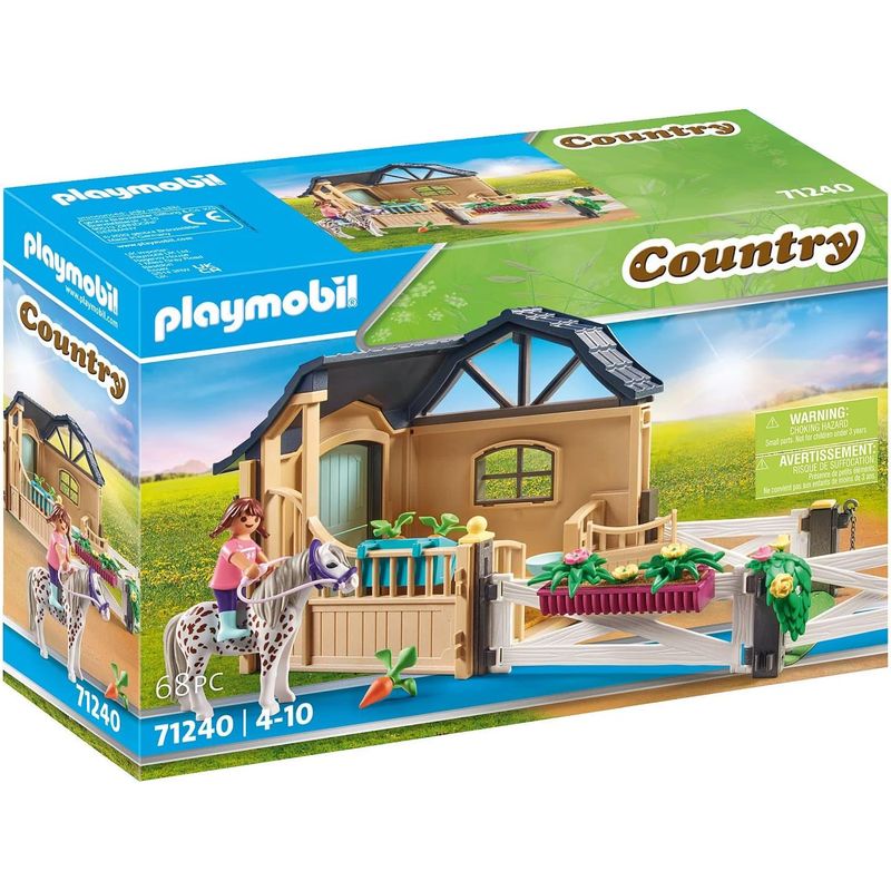 PLAYMOBIL - PLAYMOBIL EXTENSION DEL ESTABLO DE EQUITACION PM71240