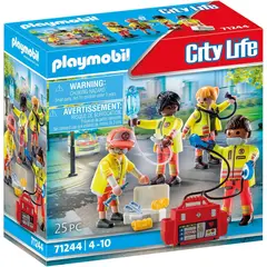 PLAYMOBIL - EQUIPO MÉDICO PM71244