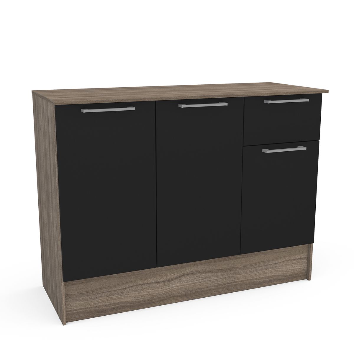 VEKKAHOME - MUEBLE BASE NEW MADRID BLACK